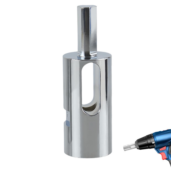 11 Gauge EZ Twist Ties Drill Chuck,1Piece,High-tensile Wire Easy Twist Tool,Twisted Fence Tool for Fixing Chain Link Fence and Loop Fences Compatible with any Standard Power Drill