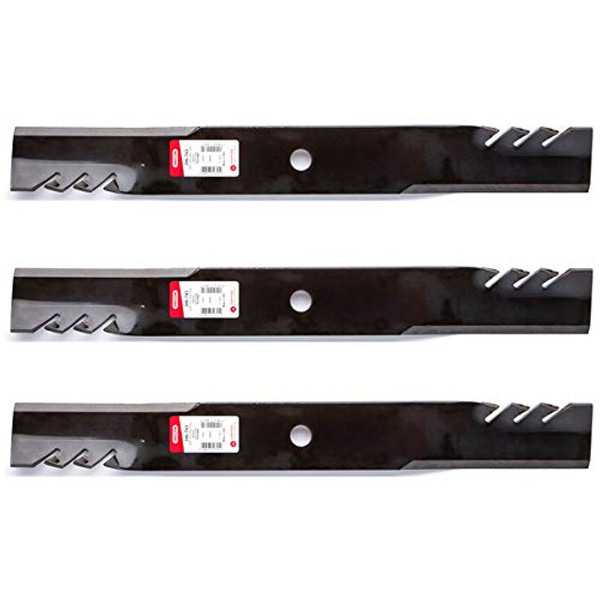 3PK Oregon 396-743 G6 Gator Blades for 72" John Deere EPC201693, TCU15882