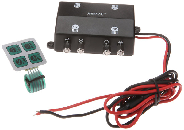 Pilot Performance Lighting PL-SW16 4 Way Gel Panel Switch