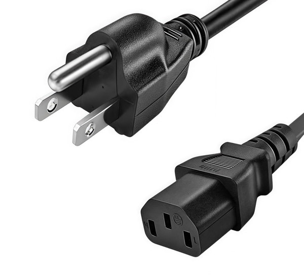 GizMac 5ft 3-Pin AC in Power Cord Cable Replacement for Peavey 6505+ 6505 Plus 112 Combo Amp 6505 MH 6505MH Mini Head Electric Guitar 20 Watt All Tube