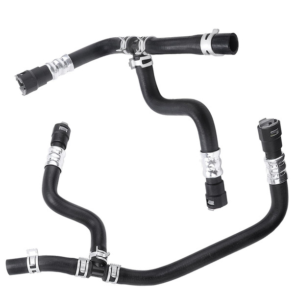Engine Heater Hose Set Assembly Compatible with Chevy Buick GMC Vehicle 2007-2017 Enclave Acadia Traverse Replace Inlet and Outlet Bypass Hoses Replace# 20765678 25862087 25862088 626-562