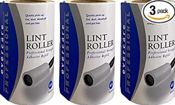 Evercare Extra Sticky Roller Refill, 180 Sheets, 60 Count (Pack of 3)