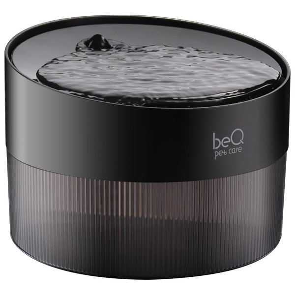 beQ Cat Water Fountain,2.5L/84oz Indoor Ultra-Quiet Pet Water Dispenser, BPA Free, Visible Water Level, Suitable for Cats, Small Dogs, and Other Pets, with Large Size Filter