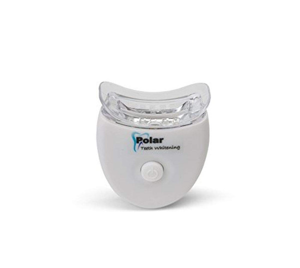Polar Teeth Whitening LED Accelerator Light - Enhances Tooth Whitening - Combine with Gels & Strips - Soft Mouth Tray - Whiter Smile Warranty Polar Teeth Whitening LED Accelerator Light - Enhances Tooth Whitening - Combine with Gels & Strips - Soft Mouth Tray - Whiter Smile Warranty