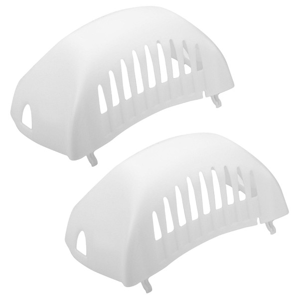 2 Pcs 108D79 Garage Door Opener Light Lens Cover Compatible with Belt Or Ch-ain Drive Operator K108D0079M, Light Lens Cover