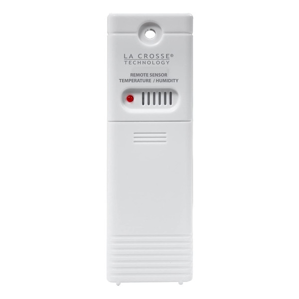 La Crosse Technology Wireless Outdoor Temperature & Humidity Sensor - Wall Mounted, Accurate, Weather Resistant, Wide Temperature & Humidity Gauge Transmission Range (330ft Range), Battery Powered