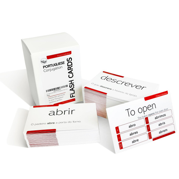 Pat's Flash Cards 200 Portuguese Conjugations Flash Cards