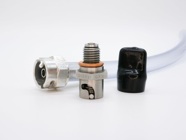 Curtis Valves M12-1.5 THREAD OIL DRAIN VALVE FOR POLARIS RZR UTV, Silver, CCA-1215P