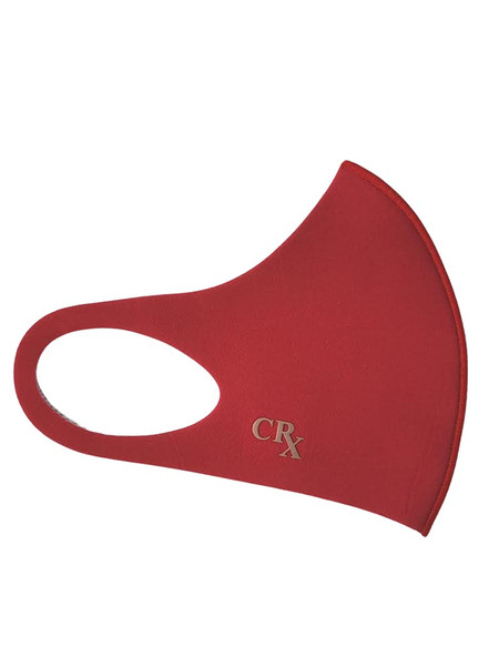 CoppeRx Reusable Copper Woven Red Cloth Face Mask for Easy Breathing, Comfortable, Cooling Effect, Blocks UV