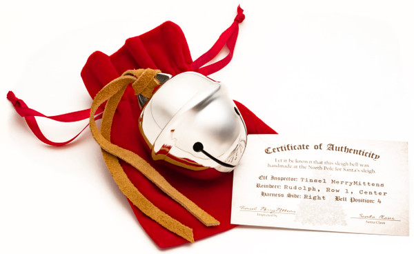 Polar Exp Sleigh Bell and Certificate of Authenticity