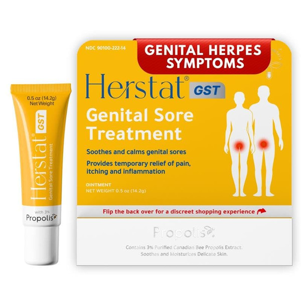 Herstat GST Genital Sore Treatment | Fast, Effective Relief from The Symptoms of Genital Herpes