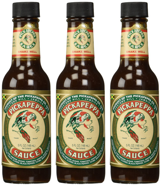 Jamaican Original Pickapeppa Sauce - 5 oz (3 Pack)