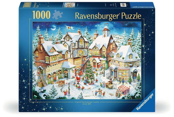 Ravensburger 50-jähriges Jubiläum: Weihnachtsdorf Limited Edition No. 28 1000-teiliges Puzzle