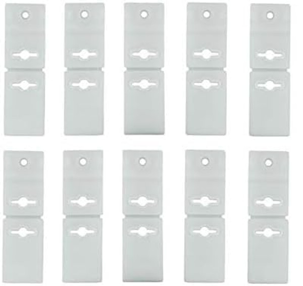 Pool Ruler Solar Cover Reel Attachment Clip Set of 10 Clips