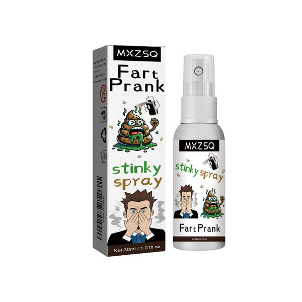 MXZSQ Fart Spray - Extremely Potent Super Stink Odor - Realistic Prank Spray That Smells Like Terrible Gas - Perfect Funny Gift, Stocking Stuffer, and Hilarious Party Gag MXZSQ Fart Spray - Extremely Potent Super Stink Odor - Realistic Prank Spray That Smells Like Terrible Gas - Perfect Funny Gift, Stocking Stuffer, and Hilarious Party Gag