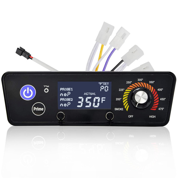 Upgraded Digital W/LCD Display Control Board Replacement Parts for Pit Boss Pellet Grill Smokers Austin XL/Tailgater/Classic/Lexington Thermostat Controller Parts