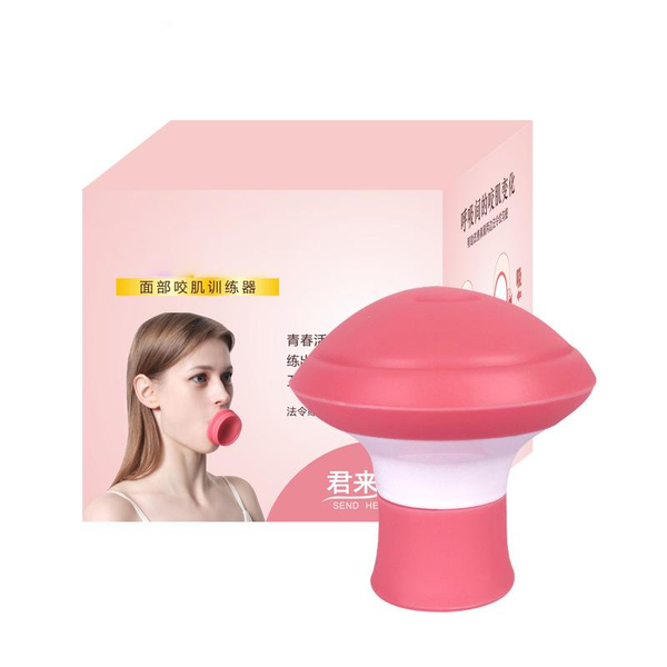 Facial Exercise Device, Tightens Skin and Relieves Nasolabial Folds, Dual Chin E