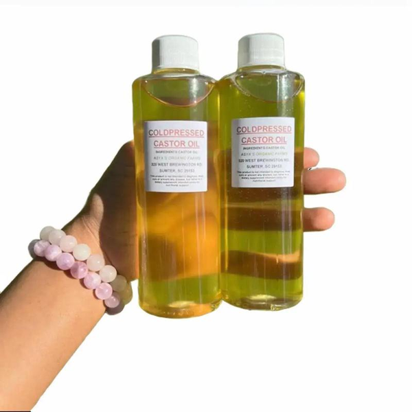 Cold-Pressed Castor Oil 8Oz