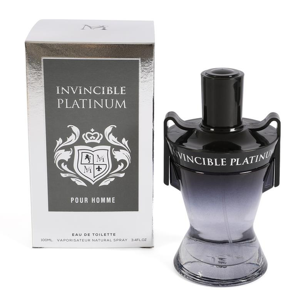 Invincible Platinum Pour Homme Men'S Spray Cologne 100Ml/3.4Fl.Oz. - Men'S Fragr