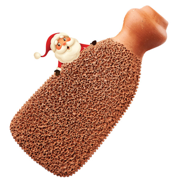 Pumice Stone for Feet Lasts 5+ Years Foot Exfoliator Scrubber Callus Remover Made of Natural Terra-Cotta