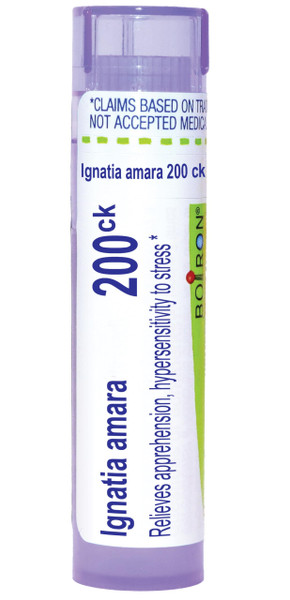 Boiron Ignatia Amara 200Ck Homeopathic Medicine for Stress - 80 Pellets
