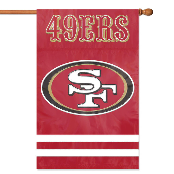 Party Animal San Francisco 49ers Banner NFL Flag 44" x 28"