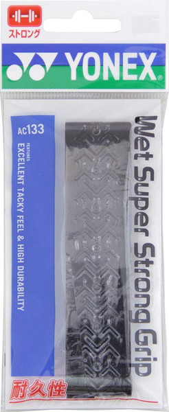 Yonex Wet Super Strong Grip AC133 (007), Black