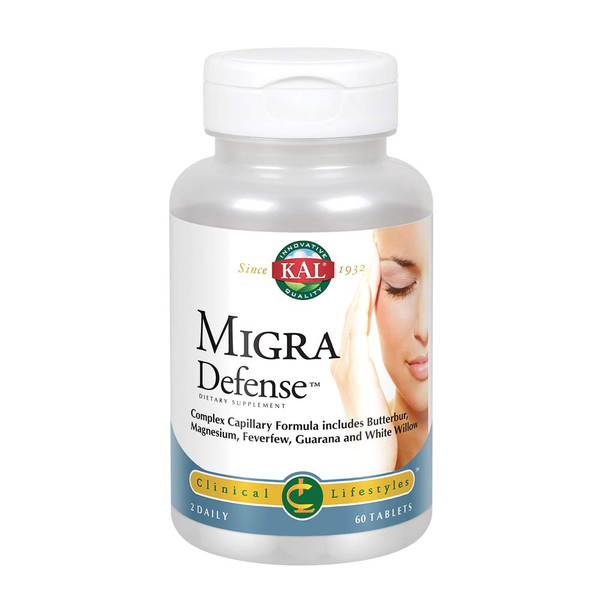 Kal Migradefense Tablets, 60 Count