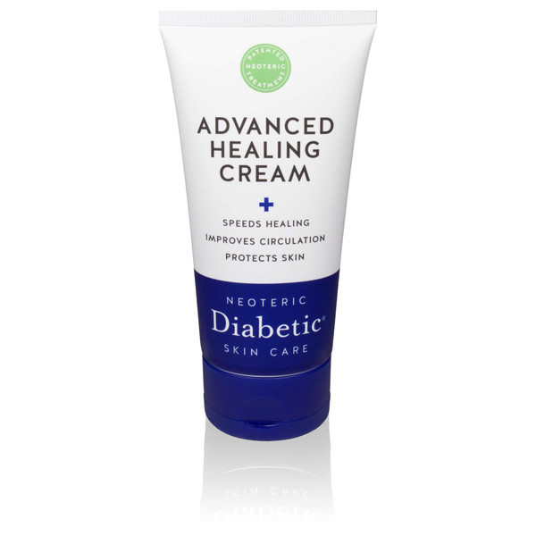 Neoteric Diabetic - Advanced Healing Cream, Speeds Healing and Improves Circulation| Patented Treatment| Non-Greasy, 4-Ounce