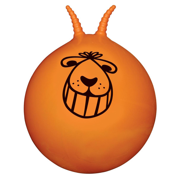 Space Hopper Ball - Retro Orange Bouncing Ride-on Ball (colors may vary)