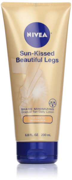 Nivea Sunkissed Beautiful Legs, for Fair to Medium Skin, 6.7-Ounce Tubes (Pack of 2)