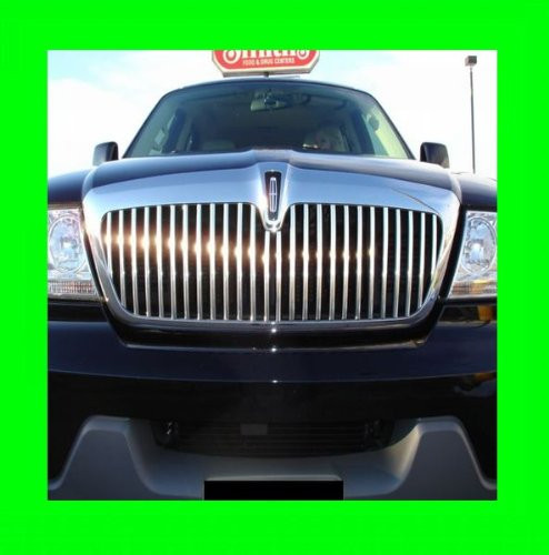 312 MOTORING fits LINCOLN AVIATOR 2003-2005 CHROME GRILLE GRILL KIT 03 04 05 2004 LX LUXURY