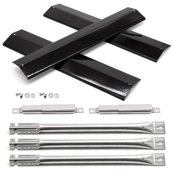 Grill Parts for Oklahoma Joes Longhorn Combo Charcoal/Gas Smoker 15202029 12201767 14201767 16202046 18202083, 1767054 Heat Tent 1767017 Burner Carryover Tube, Oklahoma Joe Smoker Accessories