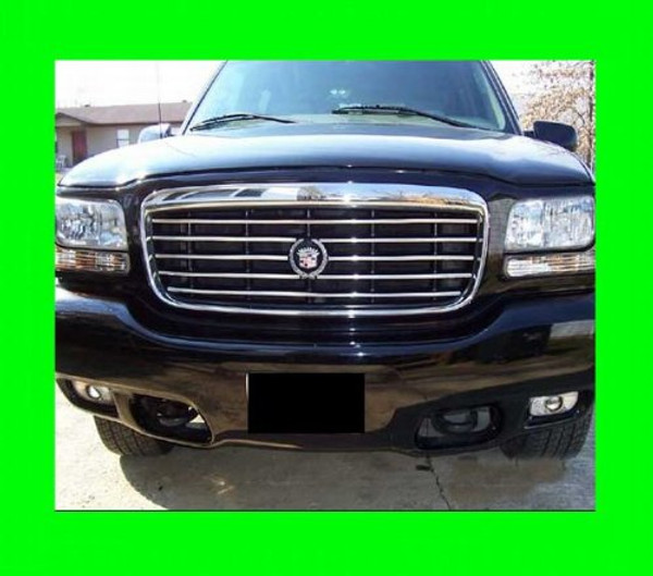 312 Motoring fits 1999-2000 Cadillac Escalade Chrome Grill Grille KIT 99 00