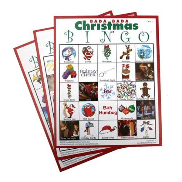 Christmas Bingo - Set of 20 Cards