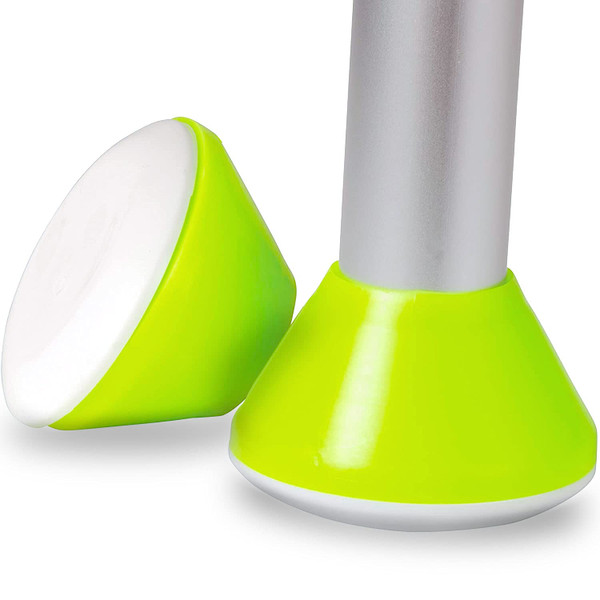 HealthSmart Walker Ski Glides, Walker Caps or Walker Pads for Rollators and Walking Aids, Universal Fit, Mobility Aid, Senior Living Accessory, Pack of 2