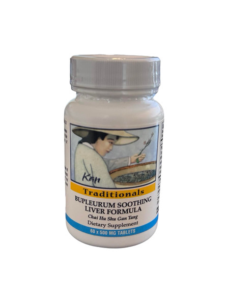 Kan Herbs - Bupleurum Soothing Liver Formula 60 tabs [Health and Beauty]