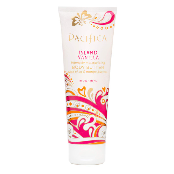 Pacifica Island Vanilla Body Butter Tube - 8 Fl oz.