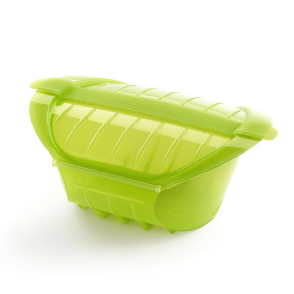 Lekue 3407600V09U004 Ogya Microwavable Pot, X-Large, Green