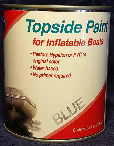 Topside Paint for Inflatable Boats and Dinghies (White, Quart) Topside Paint for Inflatable Boats and Dinghies (White, Quart)