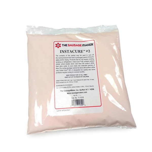 Insta Cure #2, 8 Oz Pink Curing Salt, Prague Powder, Quick Cure For Meat, Sausage, Made In USA - The Sausage Maker®
