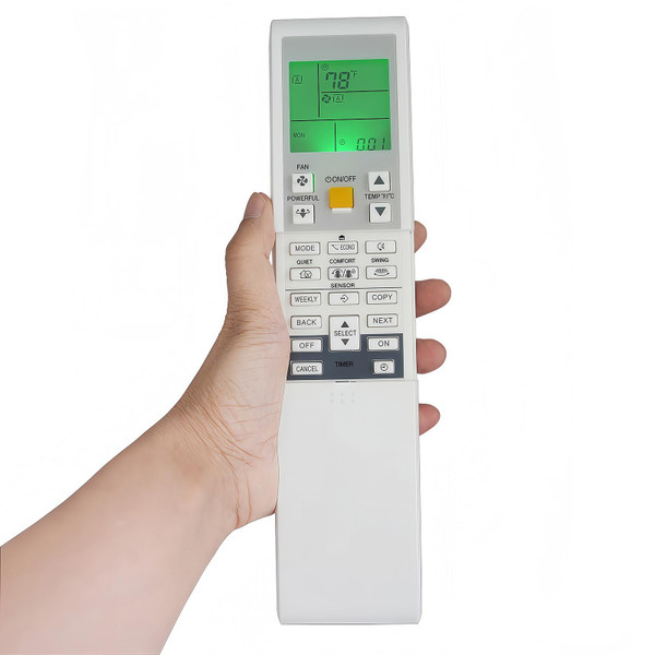 Replacement Remote Control for Daikin FTXS15LVJU FTXS12LVJU FTXS09LVJU FTXL15QMVJU FTXL12QMVJU FTXL09QMVJU ARC452A3 Room Air Conditioner