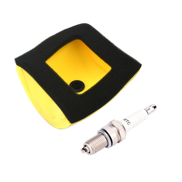 XuLong Air Filter 17213-KPS-900 & Spark Plug Compatible with HONDA CRF150F CRF 150F 2003-2017/CRF230F CRF 230F 2003-2019