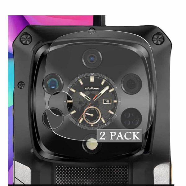 Vaxson 2-Pack Protector Film, compatible with Ulefone Armor 28 Ultra/thermal version Back Camera Lens Guard [ Not Tempered Glass Screen Protectors ]