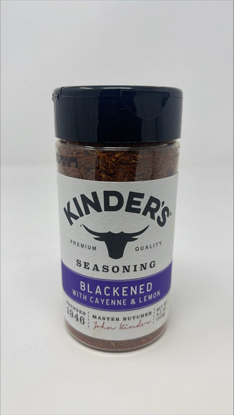 Kinder's Blackened with Cayenne and Lemon Seasoning, 4.2 Ounce