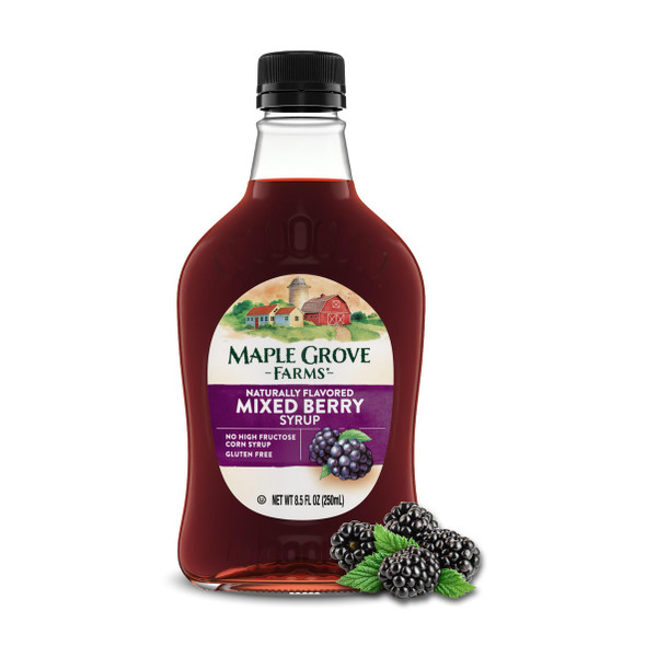 Maple Grove Farms, Boysenberry Syrup, 8.5 Ounce