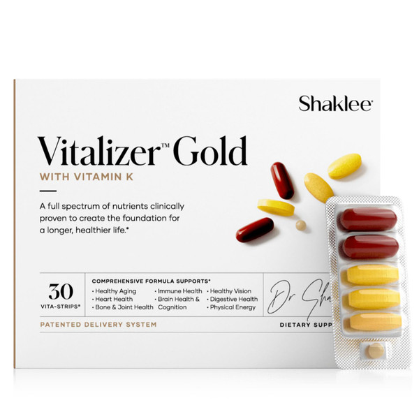 Shaklee - Vitalizer™ Gold - 30 Vita-Strips®