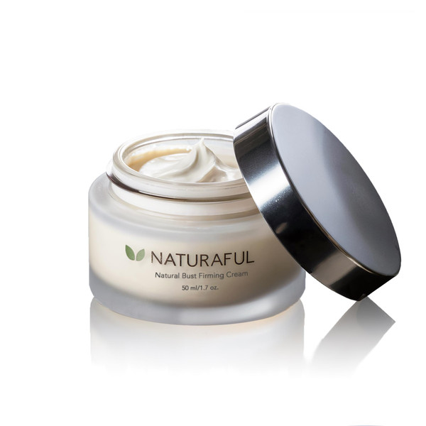 NATURAFUL - (1 JAR) Breast Enhancement Cream - Natural Breast Enlargement, Firming and Lifting Cream | Trusted by Over 100,000 Users & Includes Handbook | $94 Value Bundle