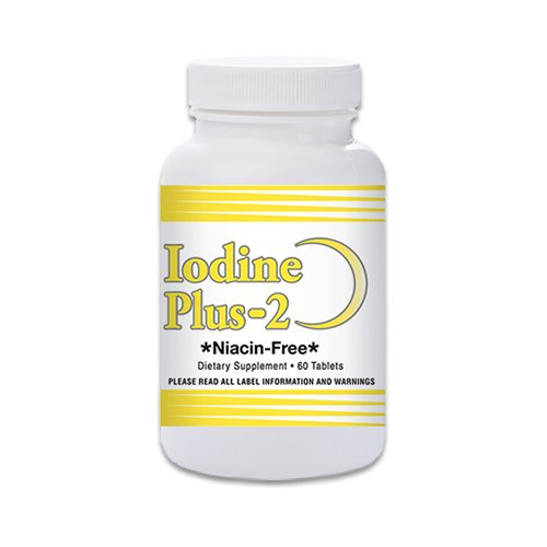 Iodine Plus 2 -Thyroid M.D.'s Official Formula - 2 Month Supply - 60 Tablets - for Thyroid Support