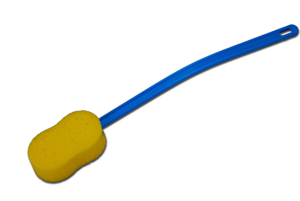 NOVA Extra Long 23” Bath and Back Sponge with Contoured and Flexible Handle